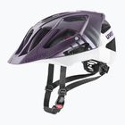 Велосипедна каска UVEX Quatro CC plum/white matt