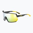 UVEX Sportstyle 235 sunbee черна матова/огледално жълта колоездачни очила 53/3/003/2616