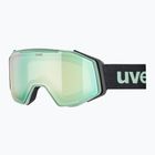 Предпазни ски очила UVEX Gravity FM acid green matt/mirror opal orange clear