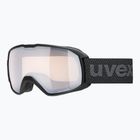 Предпазни ски очила UVEX Xcitd V black matt/mirror silver clear