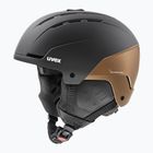 Ски каска UVEX Stance MIPS black/brown matt