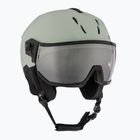 Ски каска UVEX Instinct Visor oxid green matt/mirror silver/smoke