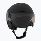 Скиорска каска UVEX Wanted Visor Pro V black/silver matt