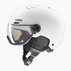 Ски каска UVEX Wanted Visor Pro V white matt