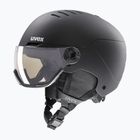 Ски каска UVEX Wanted Visor Pro V black matt