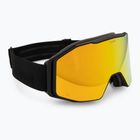 Скиорски очила UVEX Gravity FM black matt/mirror yellow/orange/clear