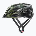 Детска велосипедна каска UVEX Air Wing 2 CC dark olive/black matt