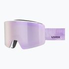 Скиорскa маска UVEX Ignite FM S3 white matt/mirror rose
