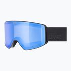 Скиорскa маска UVEX Scenic FM S2 black matt/mirror blue