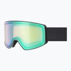 Скиорскa маска UVEX Scenic FM S2 black matt/mirror green