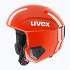 Детска скиорска каска UVEX Race Up electric red