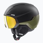 Скиорска каска UVEX Horizon CV black/khaki matt