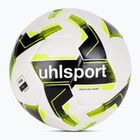 Футболна топка uhlsport Soccer Pro Synergy white/black/fluo yellow размер 5