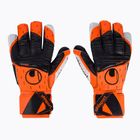 Uhlsport Super Resist+ Hn Вратарски ръкавици оранжево и бяло 101127301