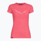 Дамска риза за трекинг Salewa Solid Dry pink 00-0000027019