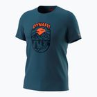 Мъжка тениска за трекинг DYNAFIT Graphic CO SS  синя 08-0000070998