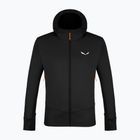 Мъжки суитшърт за трекинг Salewa Puez PL Hooded black out