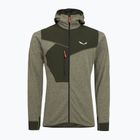 Мъжки трекинг суитшърт Salewa Puez 2 Dry Hood FZ dark olive melange