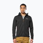 Salewa мъжки трекинг суитчър Puez Waffle Hyb PL HD black out