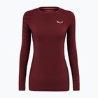 Дамска термоактивна блуза с дълъг ръкав Salewa Cristallo Warm AMR syrah