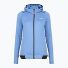 Дамски суитшърт за трекинг Salewa Pedroc PL Hooded morning blue