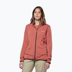 Salewa дамски трекинг суитчър Agner Hemp 2 с качулка etruscan red