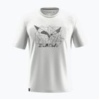 Мъжка тениска Salewa Eagle Geometric T-shirt optical white