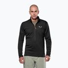 Мъжки суитшърт за трекинг Salewa Puez Cammio Polarlite Half Zip Black Out