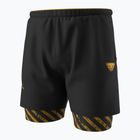 Мъжки къси панталони за бягане DYNAFIT Trail 2IN1 black out tobacco