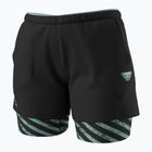 Дамски къси панталони за бягане DYNAFIT Trail 2IN1 black out jadelite