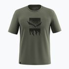 Мъжка тениска Salewa Eagle 3CIME в избледняло зелено