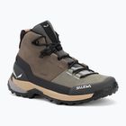 Salewa дамски ботуши за трекинг Puez Leather Mid Ptx bungee cord / onyx