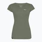 Дамска тениска Salewa Puez Melange Dry faded green melange