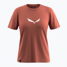 Дамска тениска Salewa Solid Dry etruscan red