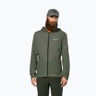 Мъжко яке против вятър Salewa Pedroc Wind Hood faded green