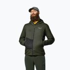 Мъжко хибридно яке Salewa Pedroc Tirol Wool Air Hybrid dark olive