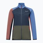 Дамски суитшърт за трекинг Salewa Puez Cammio PL Blueberry/Multi