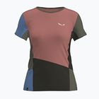Дамска тениска за трекинг Salewa Puez Sporty Dry desert pink/multi