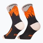 Скиорски чорапи DYNAFIT Traverse Crew black out ultra orange/4220