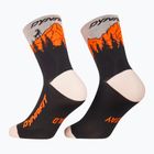 Скиорски чорапи DYNAFIT Traverse Mid black out ultra orange/4220