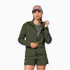 Дамско ветроустойчиво яке Salewa Pedroc Wind HD Light dark olive