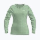 Дамска блуза с дълъг ръкав за  трекинг Salewa Puez Melange Dry pastel green melange