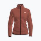 Дамски суитшърт за трекинг Salewa Puez Warm Full Zip etruscan red
