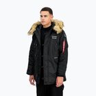 Alpha Industries мъжко яке N3B Airborne с качулка черно