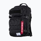 Alpha Industries Тактическа раница 12,4 л черна