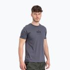 Alpha Industries мъжка тениска Basic Mid Logo greylack/black