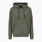 Мъжки суитшърт Space Shuttle на Alpha Industries dark olive