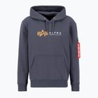 Мъжки суитшърт Alpha Label сив/черен Alpha Industries