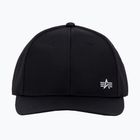 Alpha Industries Metal Label rep черна/метална бейзболна шапка