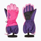 Детски скиорски ръкавици ZIENER Levio As Minis dark purple